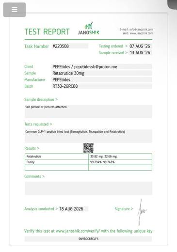 Certificado de analisis CoA 09