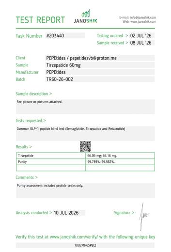 Certificado de analisis CoA 42